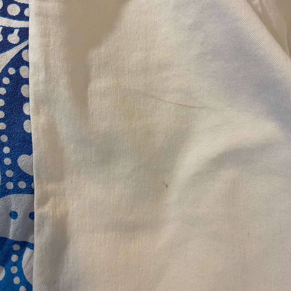 LEVI’S 542 WHITE WIDE LEG CAPRI SIZE 9/10 30 - Picture 3 of 16